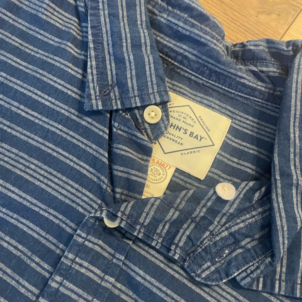 St. John’s Bay Button Down - Picture 2 of 3